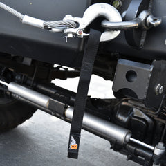 A6™ WINCH HOOK Pull Strap - 1 inch wide – image 2