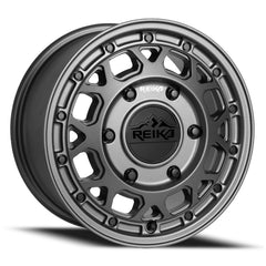 Reika R45V Marauder wheel in Satin Gunmetal