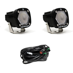 S1 Black LED Auxiliary Light Pod Pair - Universal – image 4