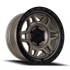 Reika R40 Trooper wheel in Satin Bronze / Satin Black Ring