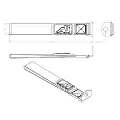 (3rd/4th GEN) Toyota 4Runner Rear Lift Gate Hatch Pull Assist Strap (RED) – image 4