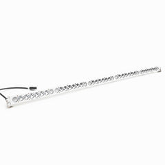 S8 White Straight LED Light Bar (50 Inch; Driving/Combo; Clear)