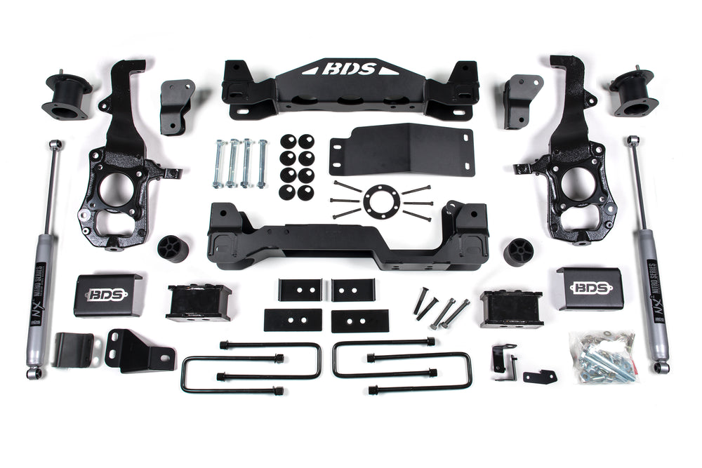 4 Inch Lift Kit | Ford F150 (21-26) 4WD - 3 Inch Block Kit / NX2 Nitro Series