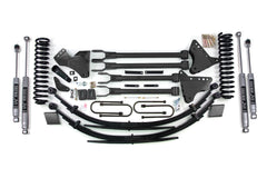 6 Inch Lift Kit w/ 4-Link | Ford F250/F350 Super Duty (08-10) 4WD | Gas - Block Kit Without Factory Overload / NX2 Nitro Series