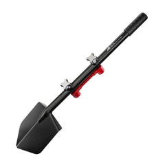 Shovel / Mount Combo - Black LONG Shovel / Red SSM with Knobs – image 2