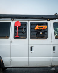 Ford E350 Passenger Side Window GRIDS (Left Barn Door) – image 4