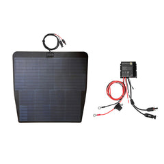 GMC Sierra 1500 (2019-2022) Lensun 85W 12V Hood Flexble Solar Panel-4