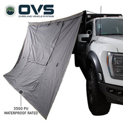 HD Nomadic 270 Degree Awning Walls - Dark Gray Body with Storage Bag Front