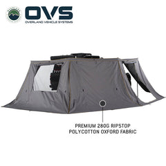 OVS HD Nomadic 270° Awning Walls – Dark Grey with Storage Bag (Universal Fit)