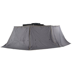 HD Nomadic 270 Degree Awning Walls - Dark Gray Body with Storage Bag Hero