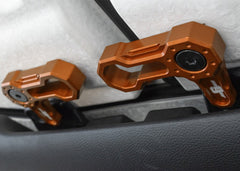 L-SHAPED ROOF LOCKS - JL/JT JEEP (Set of 6) ORANGE – image 3