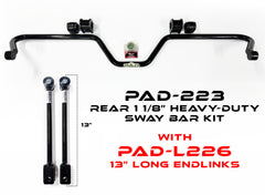 PAD-223 Rear 1 1/8” Heavy-Duty Sway Bar for 2008–2025 Mercedes Sprinter 2500 (2WD / 4WD / AWD) – image 4