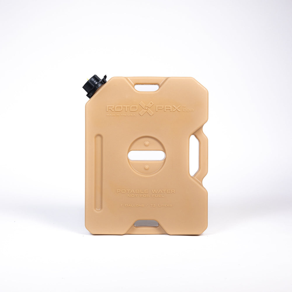 RotopaX 2 Gallon Water Storage Pack GEN 2 — Tan