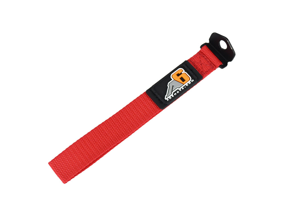 (3rd/4th GEN) Toyota 4Runner Rear Lift Gate Hatch Pull Assist Strap (RED)