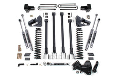 5 Inch Lift Kit w/ 4-Link | Ford F250/F350 Super Duty (20-22) 4WD | Diesel - 4 Inch Block Kit / NX2 Nitro Series