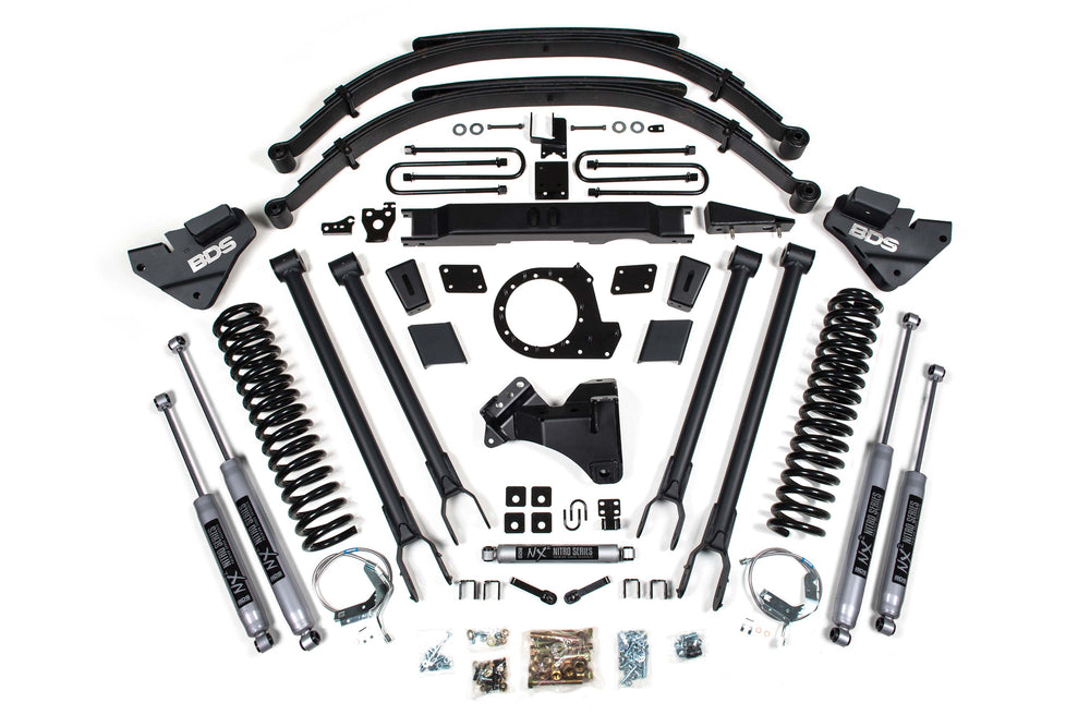 9 Inch Lift Kit w/ 4-Link | Ford F250/F350 Super Duty (20-22) 4WD | Diesel - NX2 Nitro Series