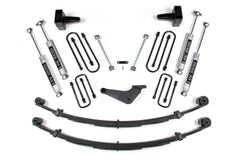 4 Inch Lift Kit | Ford F250/F350 Super Duty (99-04) 4WD - Square / Without Factory Overload / NX2 Nitro Series
