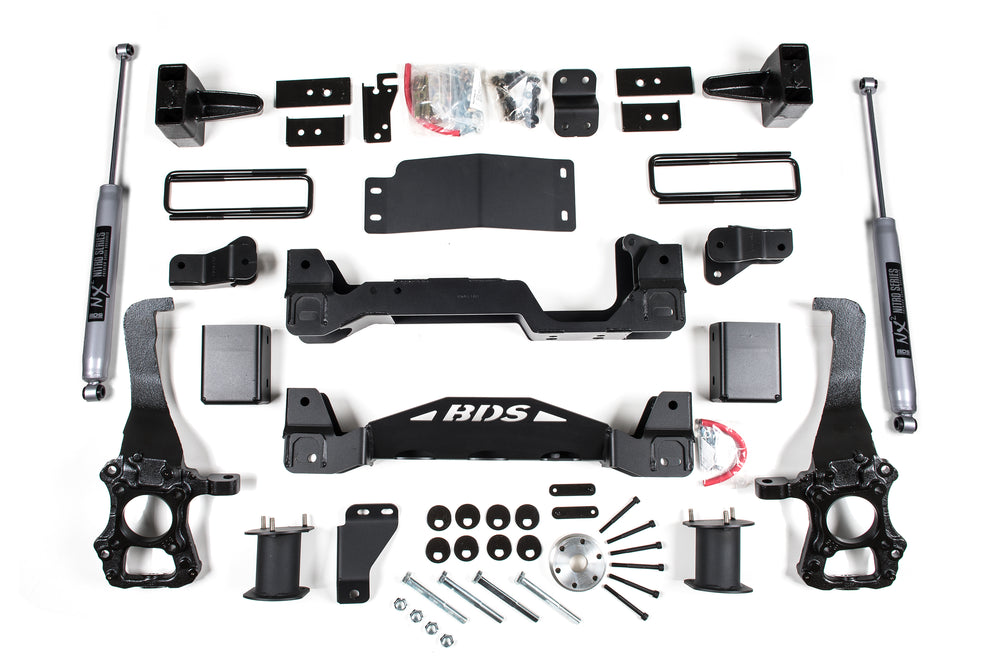 6 Inch Lift Kit | Ford F150 (15-20) 4WD - 5 Inch Block Kit / NX2 Nitro Series