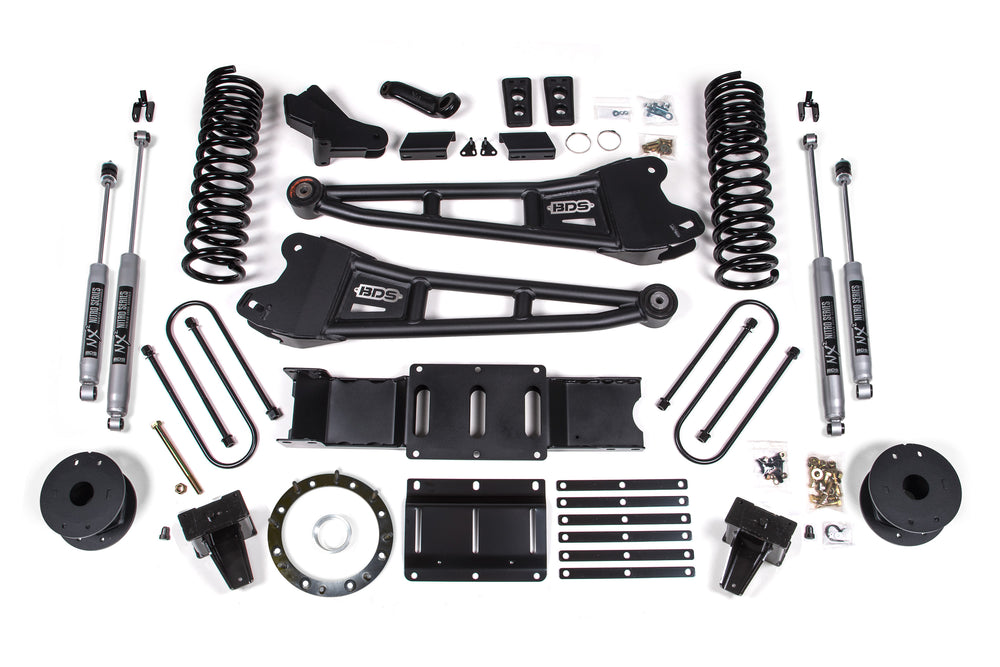 6 Inch Lift Kit w/ Radius Arm | Ram 3500 w/ Rear Air Ride (19-24) 4WD | Diesel - 6 Bolt / NX2 Nitro Series