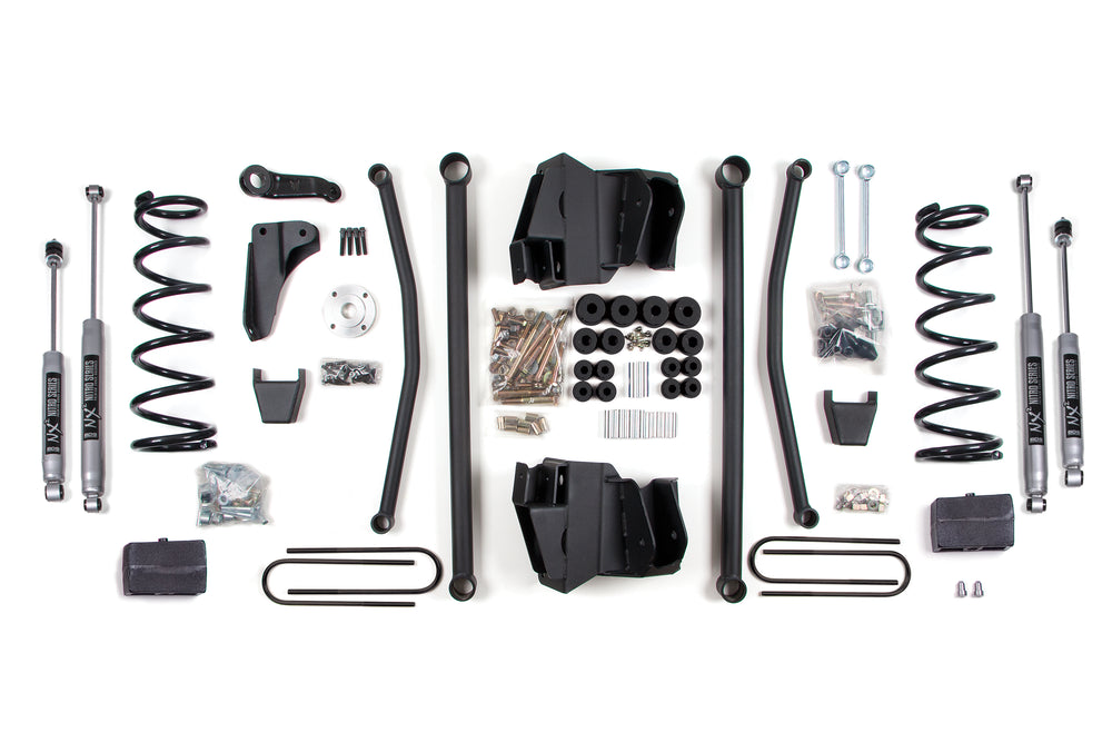 8 Inch Lift Kit | Long Arm | Dodge Ram 2500/3500 (2008) 4WD | Diesel - Block Kit with 4 Inch Axle / NX2 Nitro Series / Automatic
