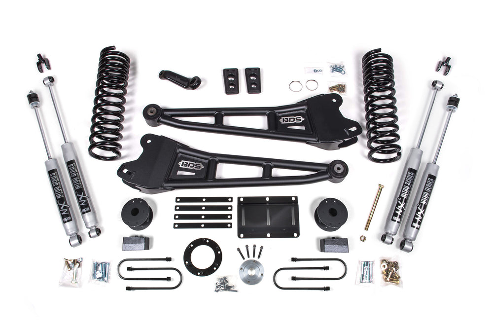 6 Inch Lift Kit w/ Radius Arm | Ram 3500 w/ Rear Air Ride (13-18) 4WD | Diesel - NX2 Nitro Series