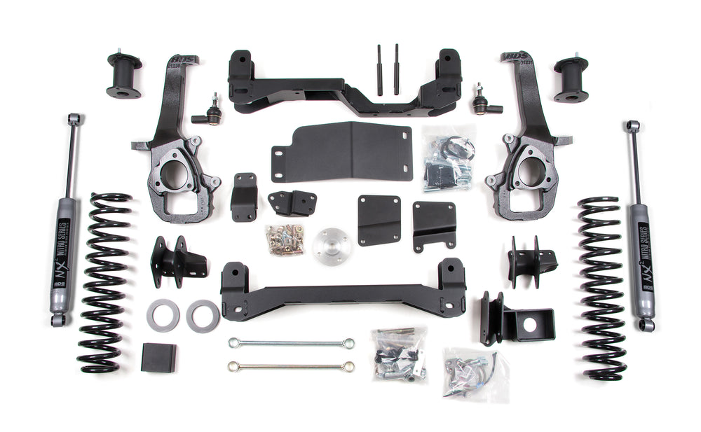4 Inch Lift Kit | Dodge Ram 1500 (2012) 4WD - 3 Inch Coil Springs / NX2 Nitro Series