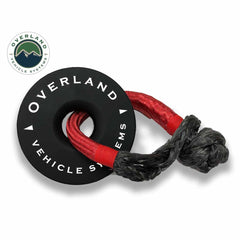 Recovery Ring 6.25" 45,000 lb. Black with soft shackle