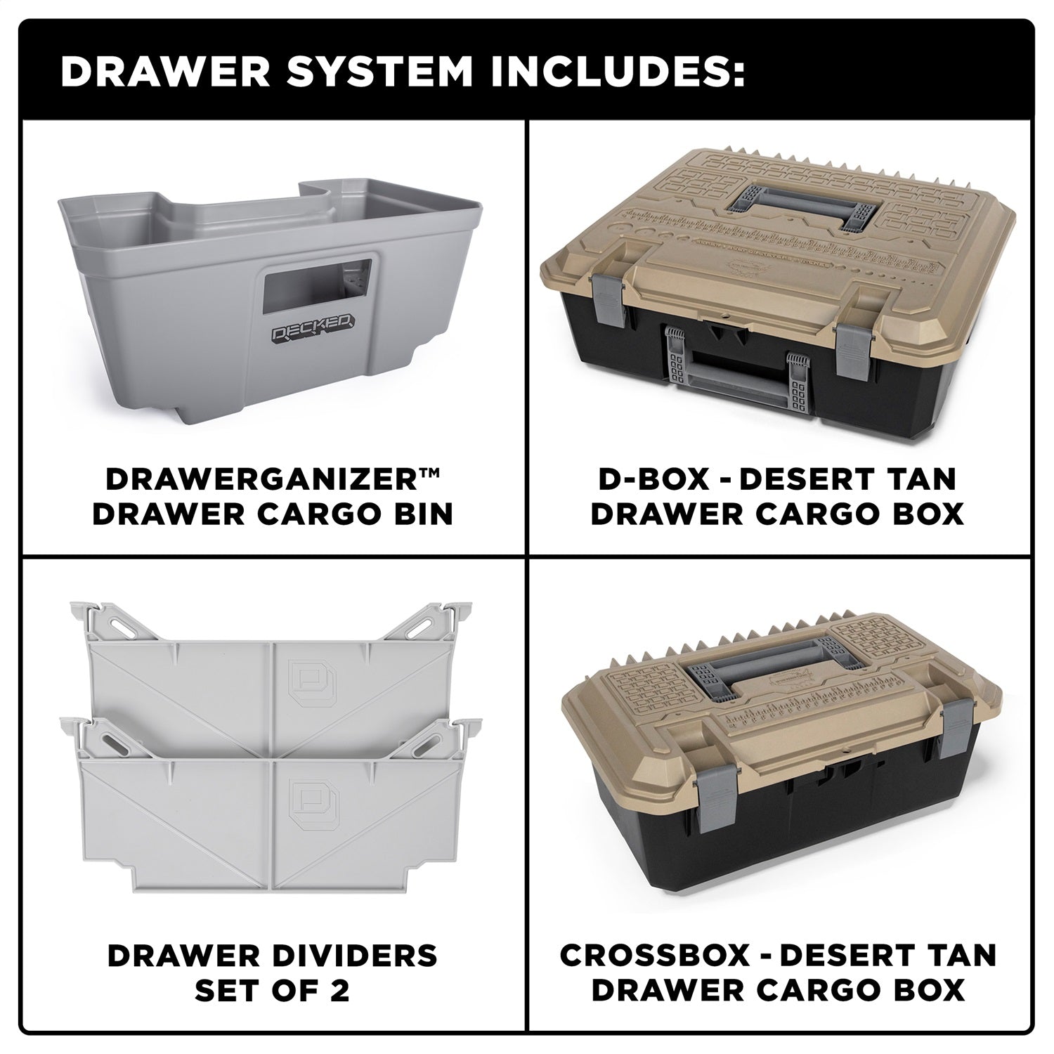Drawer System + Premium Accessory Pack - Vans
