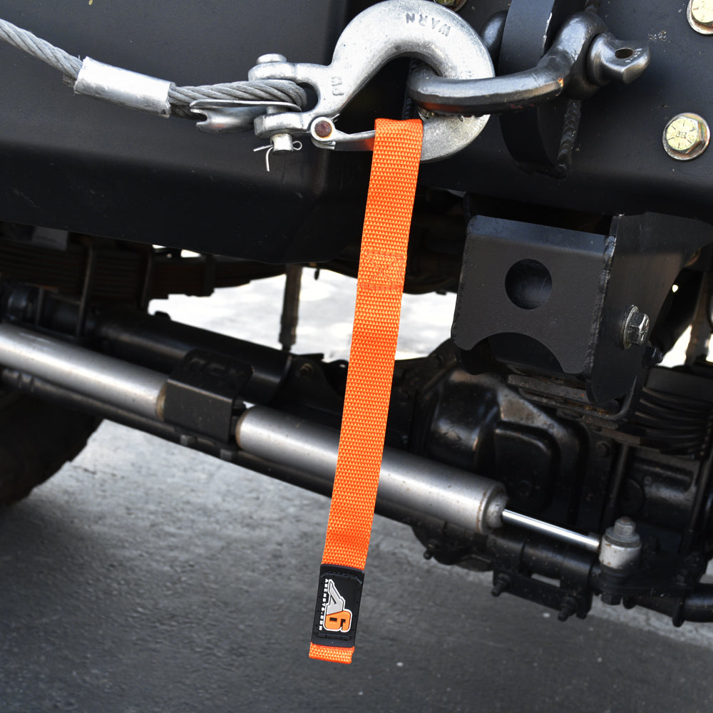A6™ WINCH HOOK Pull Strap - 1 inch wide – image 9