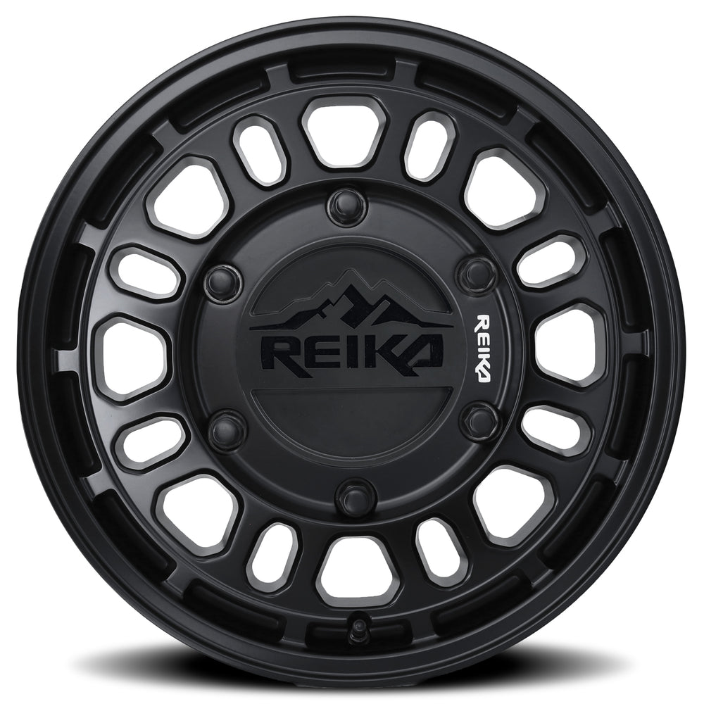 Reika R35V Rambler Super Single wheel in Satin Black – face view