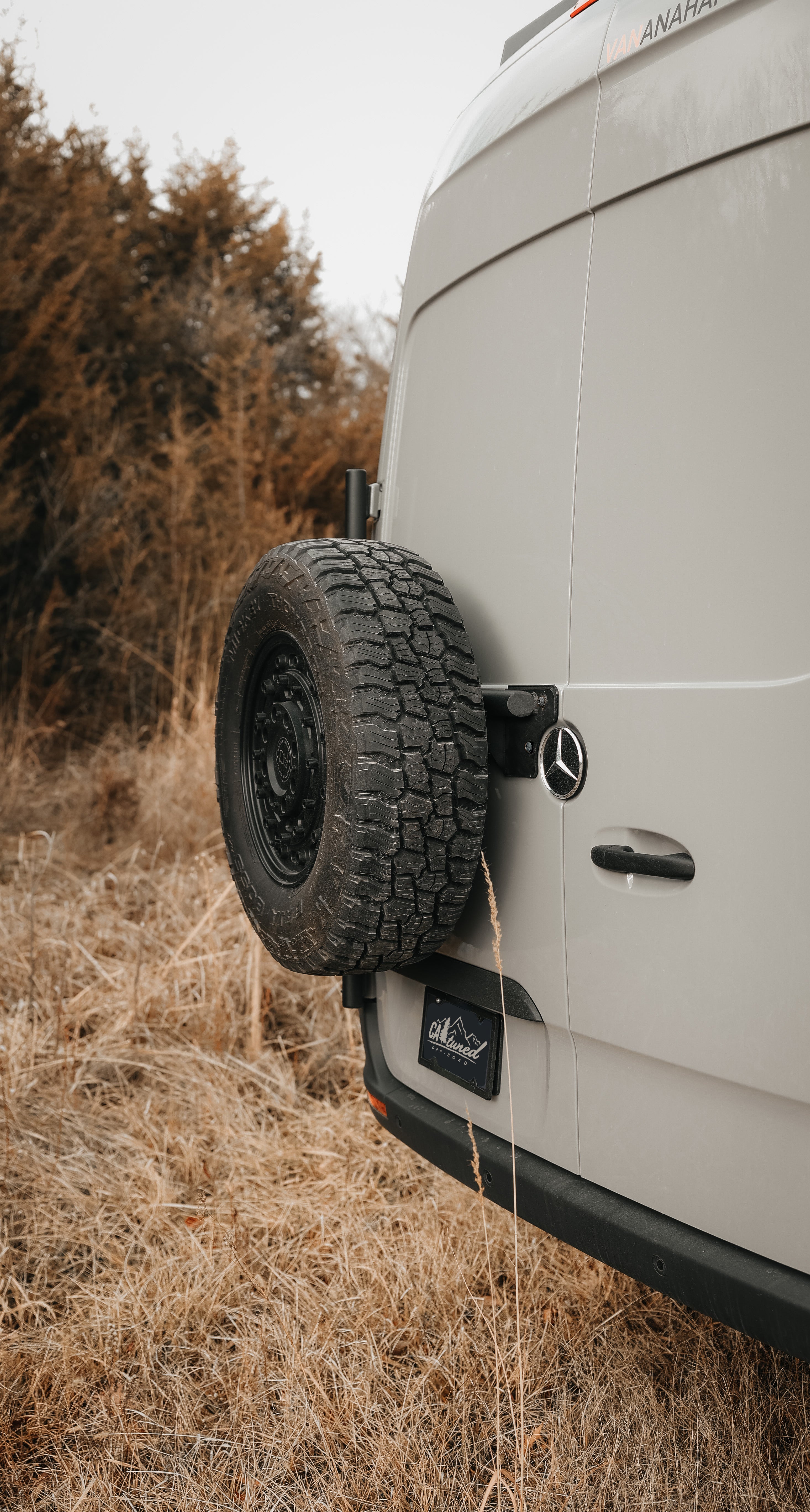 CAtuned Off-Road Tire Carrier | Mercedes Sprinter (2019+)