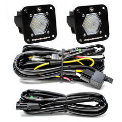 LED Light Pods S1 Pair LED Flush Mount Backup Kit