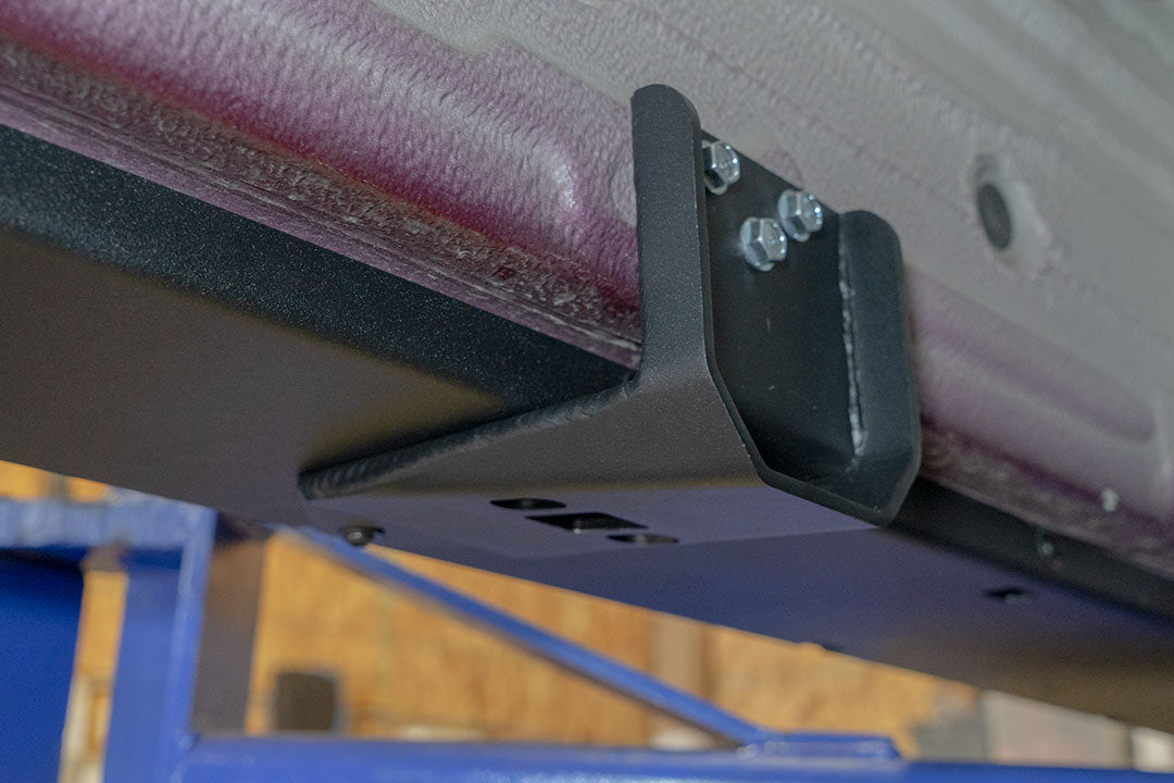 Van Compass Rocker Guards for Mercedes Sprinter AWD (2023–Up - 144" Wheelbase) – Heavy-Duty Side Protection & Step