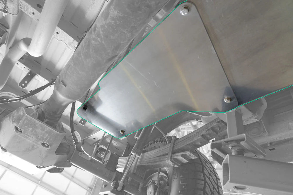 Fuel Tank Skid Plate, S&B Extended Range Compatible – Sprinter 4x4 and AWD (2019+) – image 6