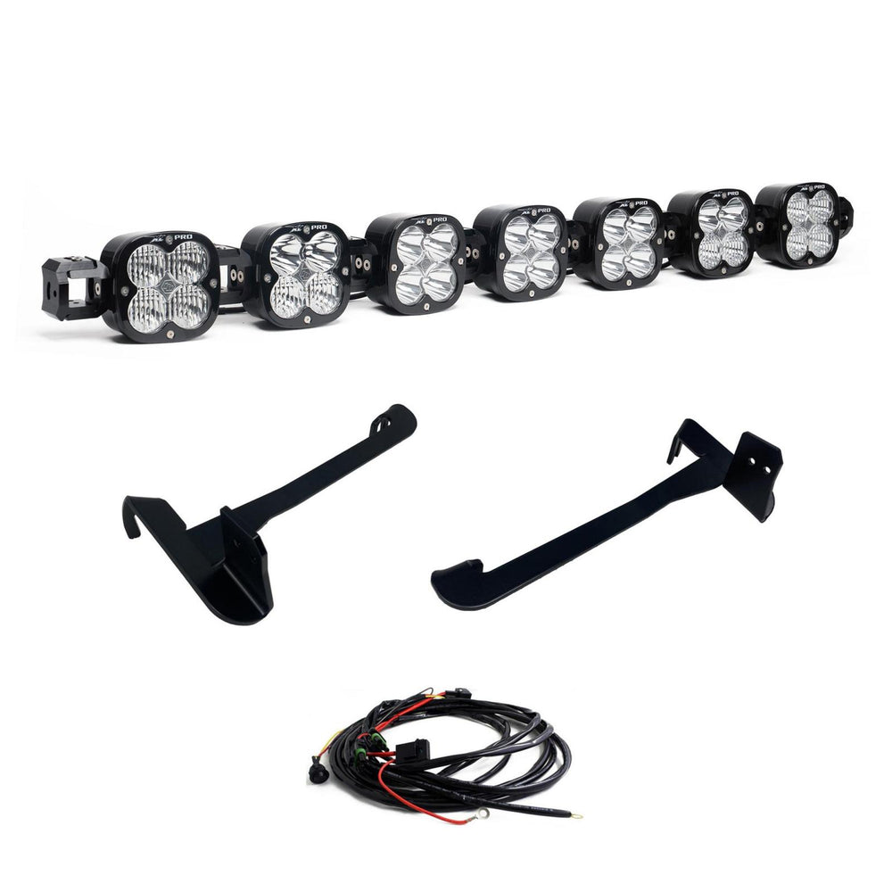 XL Pro Linkable Sport Bumper Light Kit 19-24 2500/3500/4500/5500 (Multi-Pattern Clear Toggle Wiring)