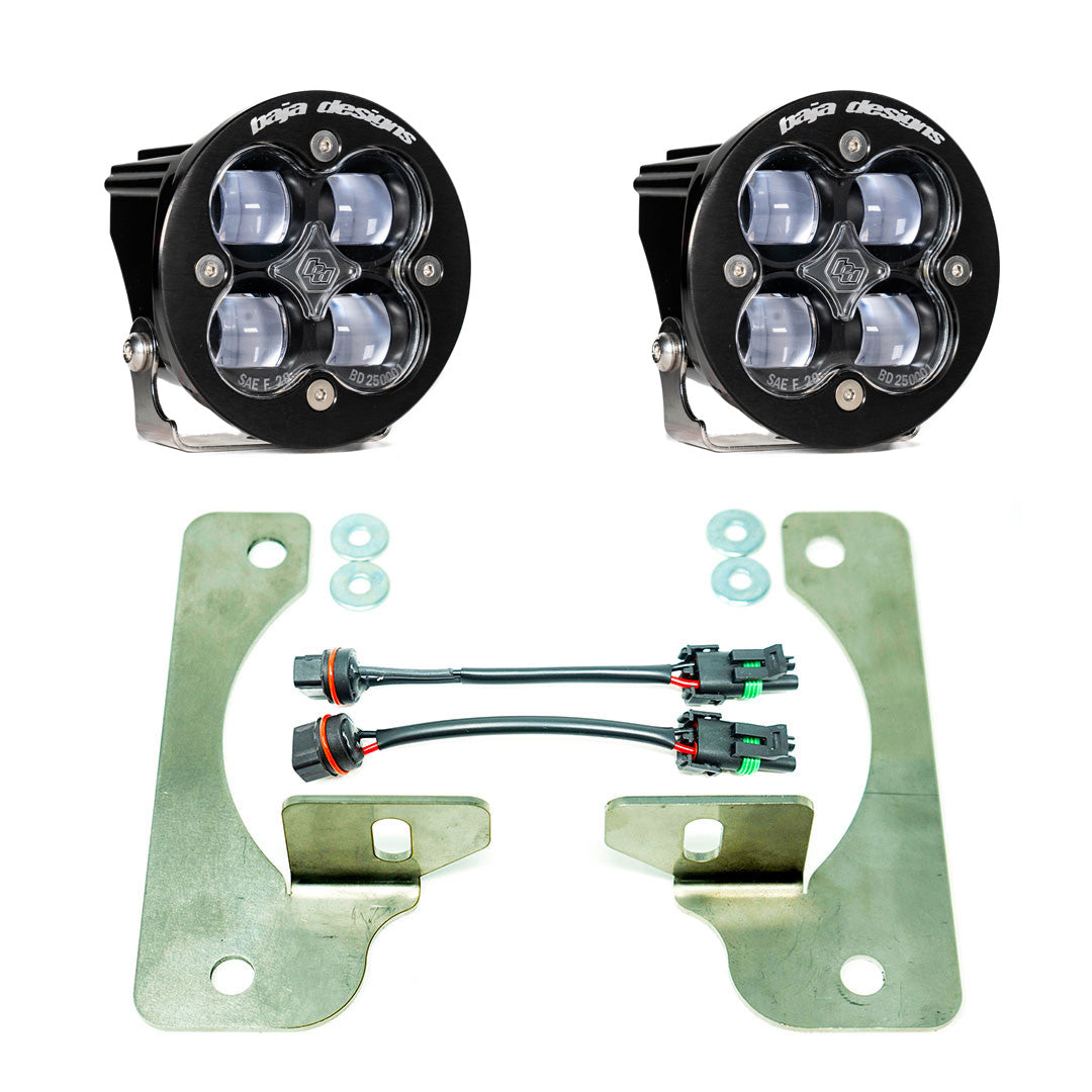 Jeep JL Fog Light Squadron-R 18-Pres Wrangler JL Rubicon Fog Pocket Kit Baja Designs – image 3