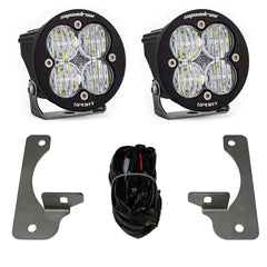 Jeep JK Squadron-R Sport Fog Pocket Light Kit Premium Bumper (Clear)-Jeep 2007-09 Wrangler JK