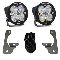 Jeep JK Squadron-R Pro Fog Pocket Light Kit Premium Bumper (Clear)-Jeep 2007-09 Wrangler JK