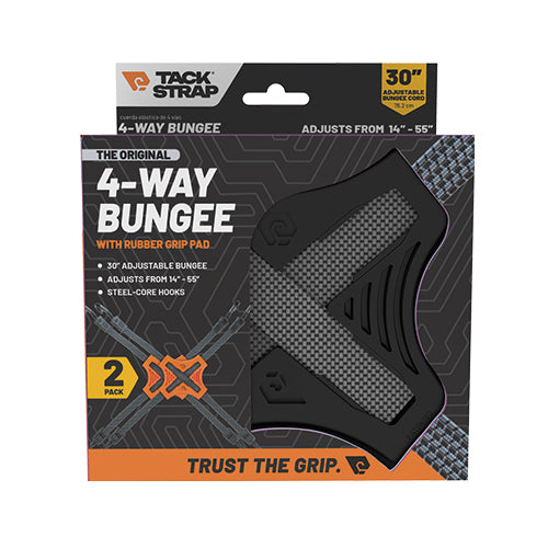 Tack Strap 4-Way Bungee with Rubber Grip – Adjustable Multi-Direction Tie-Down System – image 8