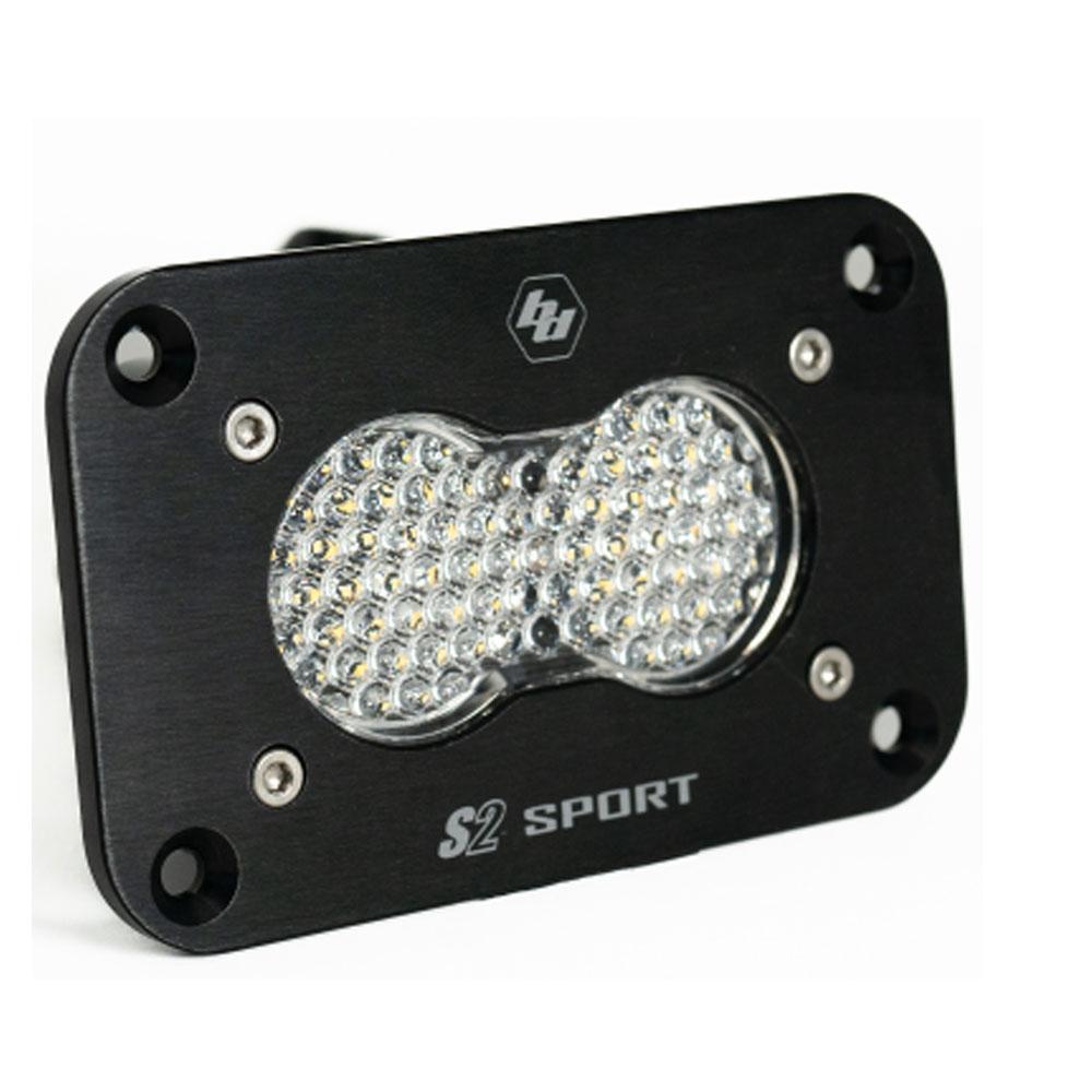LED Work Light Clear Lens Flush Mount Each S2 Sport