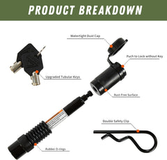 CAtuned Off-Road Hitch Lock Pin