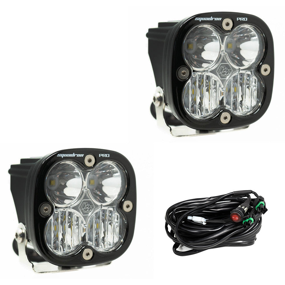 Squadron Pro Black LED Auxiliary Light Pod Pair - Universal – image 2