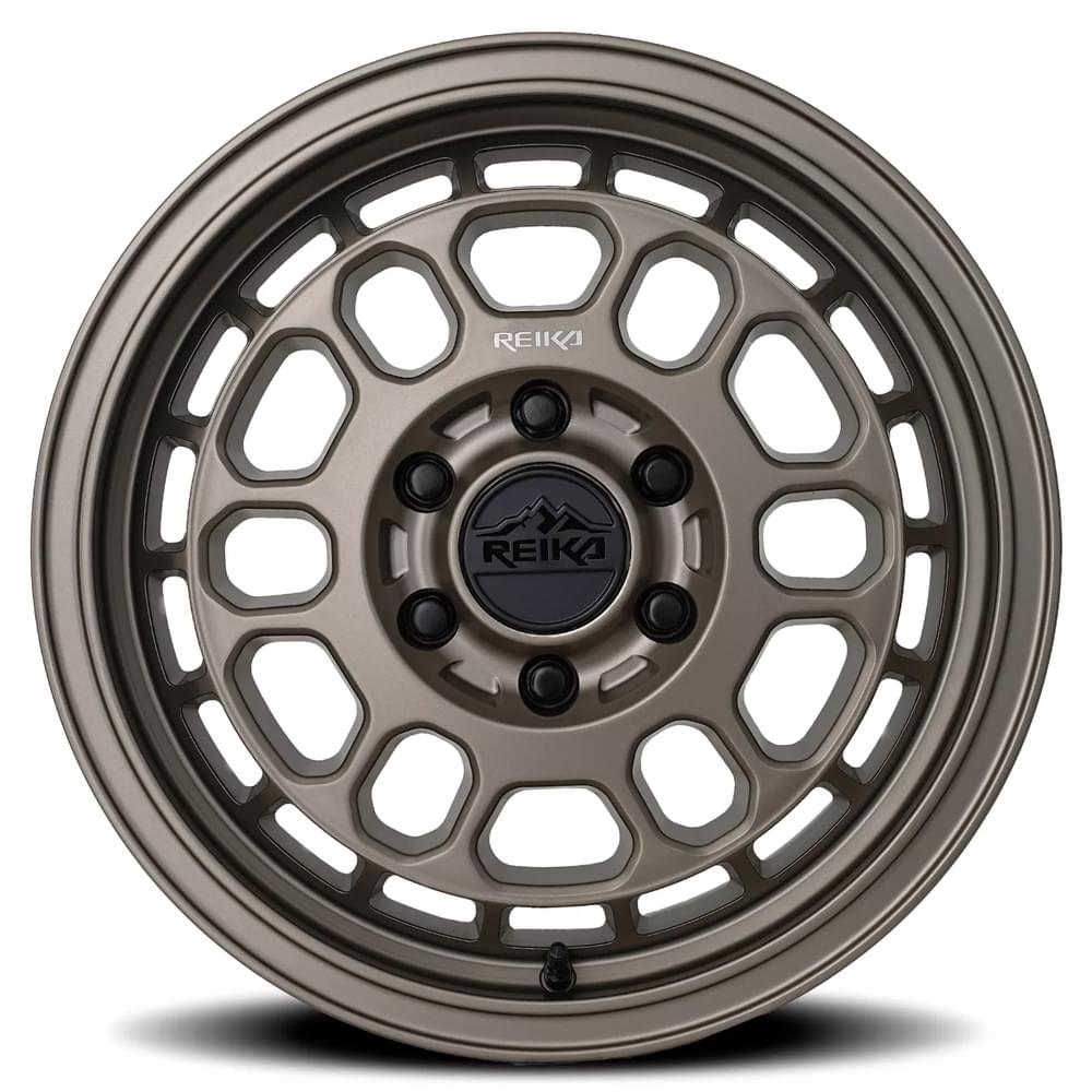 Reika R35V Rambler wheel in Bronze – face view