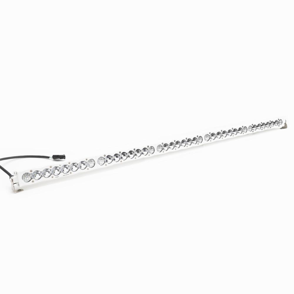 S8 White Straight LED Light Bar (50 Inch; Driving/Combo; Clear)