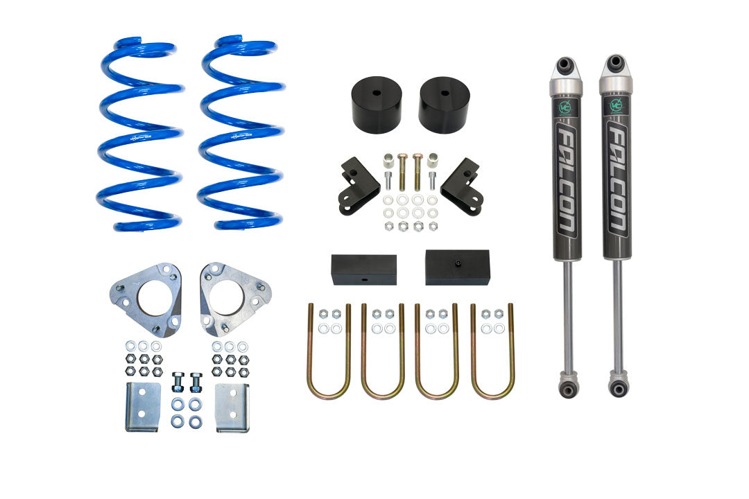 Van Compass Stage 1 Topo 2.0 Suspension System for Ford Transit RWD (2015–2017) –2" Lift with Falcon 2.1 Shocks