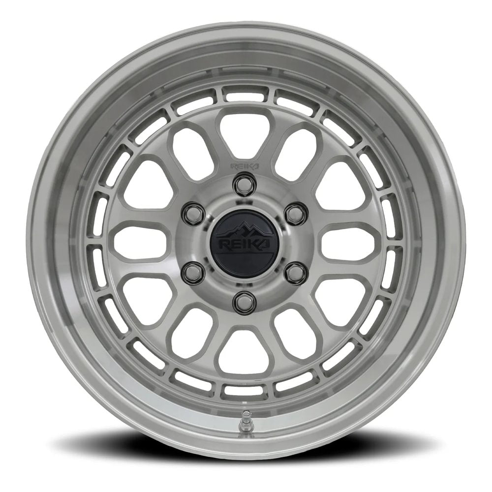 Reika R35 Rambler wheel in Machined – face view