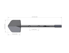 Agency 6™ LONG SHOVEL - Orange – image 3