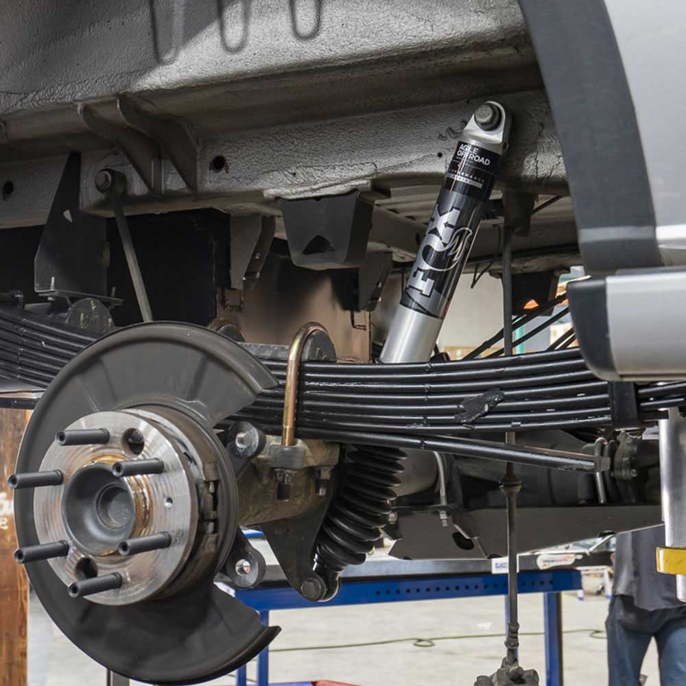 RIP Rear Leaf Springs | Mercedes Sprinter 2500 4×4 – Agile Off Road