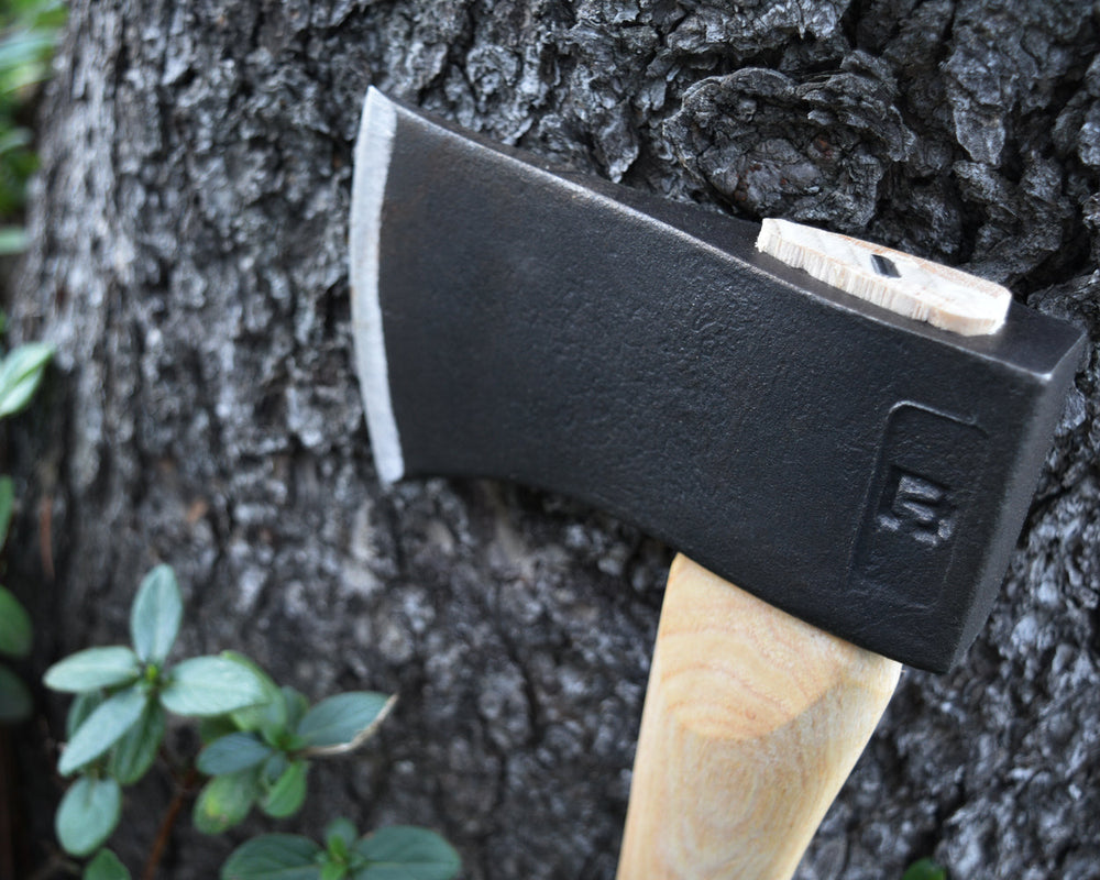 Sport Utility 2lb Camp Hatchet w/ 14" Curved Hickory Handle – image 5
