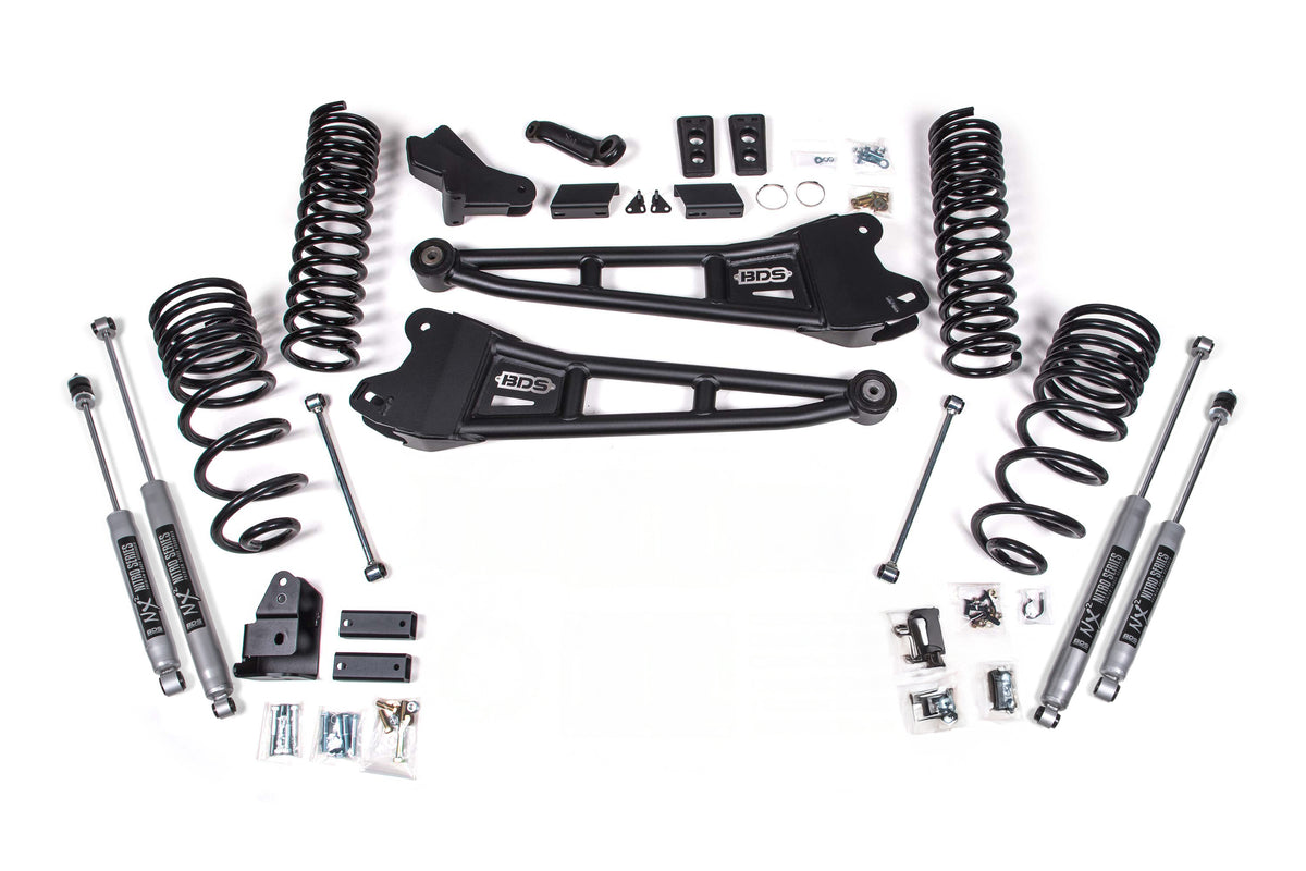4 Inch Lift Kit w/ Radius Arm | Ram 2500 (25-26) 4WD | Diesel - NX2 Nitro Series